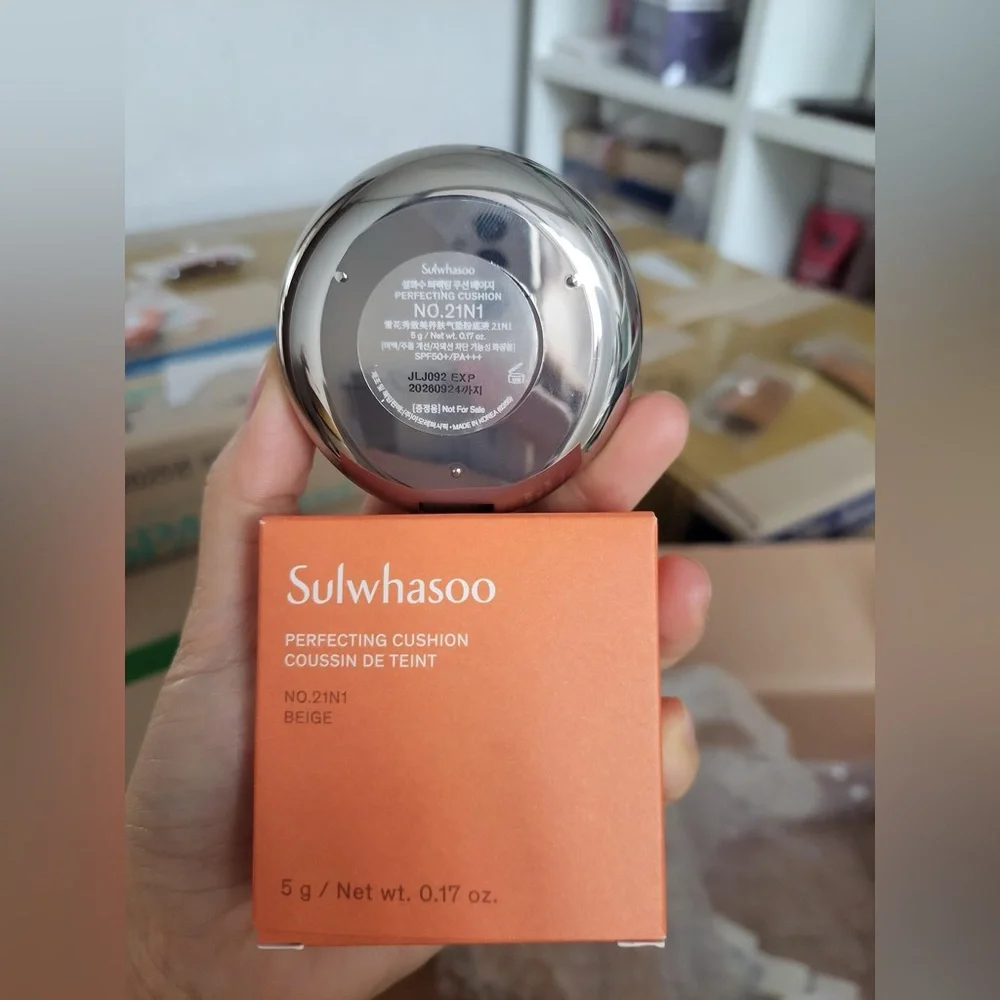 Sulwhasoo New Perfecting MINI Cushion 5g Matte&Natural, Shade 21N1